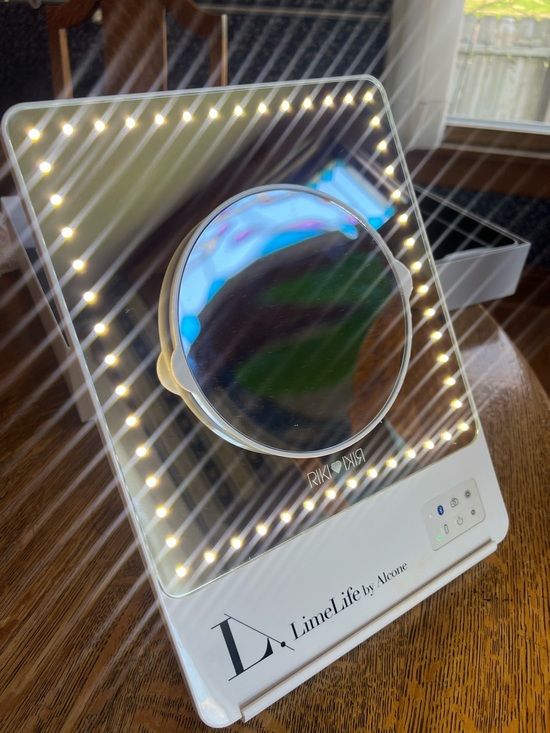 Riki Other - Riki Skinny LED Lighted Vanity Mirror with Magnifier